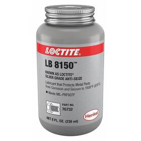 199012 Loctite Anti-seize 8 Oz Brush-top Can Aluminum Graphite Lb 8150