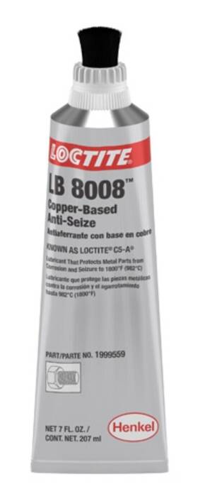 1999559 Loctite Copper Based Anti-seize 7oz Tube Lb 8008 C5-a - #1999559