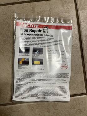 209818 Loctite Pipe Repair Kit Wrap