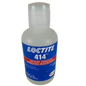 233803 Loctite 1 Lb Bottle 414 Series Plastics Clear Instant Adhesive Expirat