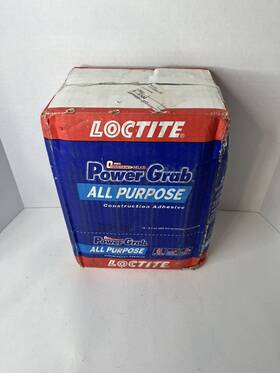 2474227 Loctite Power Grab All Purpose Construction Adhesive 9 Fl. Oz. Box Of 12