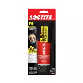 Loctite 313036028055 Pl Premium 4oz Polyurethane Construction Adhesive Tan Tube Strong Bond Glue