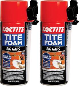Loctite 313043363378 Tite Foam Big Gaps Spray Sealant Polyurethane Expanding Insulation