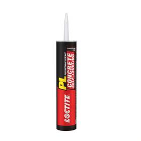 Loctite 445002819862 Pl Self-leveling Concrete 10 Oz. Polyurethane Sealant Grey Cartridge