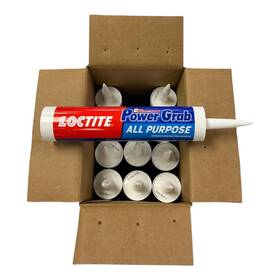 Loctite 693045454657 Power Grab All-purpose Construction Adhesive 12-pack 9oz Strong Hold