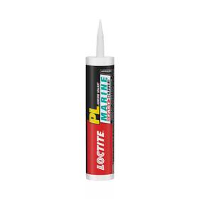 Loctite 726084524545 Pl Marine Fast Cure 10 Oz. Polyether Adhesive Sealant White Cartridge Each