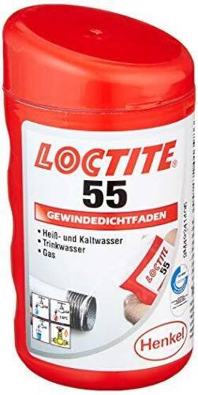150m Loctite 743401013865 55 Pipe Sealing Thread Cord For Water And Gas Leak Fix - Size