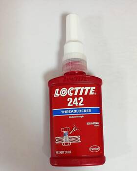 79340242418 Loctite Henkel 242 50ml Threadlocker Medium Strength Glue