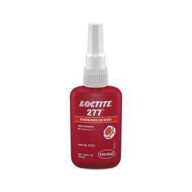 88448 Loctite 277 High-strength Threadlocker 50 Ml 7/8 Inches Dia Or Smaller Red