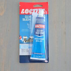 Loctite Lb8048877 Clear Waterproof Silicone Caulk Sealant Transparent 2.7 Fl Oz