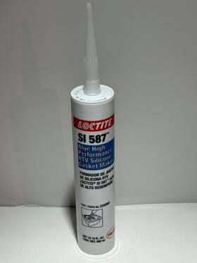Si-587 Loctite Rtv Gasket Maker Si 587 10.14 Fl Oz Cartridge Blue Oil Use By 01/24