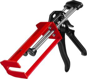 Eg-red-01 Luorin Epoxy Gun Dual Component 200ml Manual 1 And 2 Ratio Adhesive Red