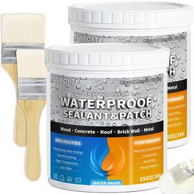 Luvboate 977416990154 Liquid Waterproof Sealant 70oz Clear Transparent Coating