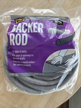 38384 M-d Building Backer Rod Caulking Foam For Large Gaps 3/4 Inch X 20 Xl