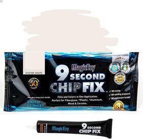 2001029 Magicezy 9 Second Chip Fix - Oyster White All-in-one Fiberglass Repair Fille