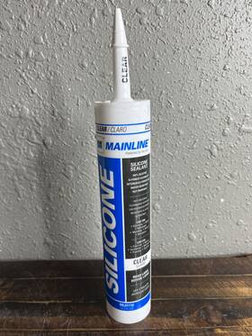 Ml01110 Mainline 8-pack Clear 100% Silicone Sealant 10.3 Fl Oz Cartridge