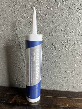 Wl30060 Manus-bond 75 Am-hv High Viscosity Elastomeric Adhesive Sealant 10.1oz White