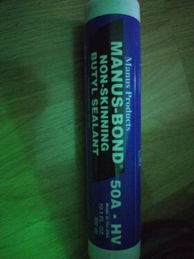 50a-hv Manus Products Bond Non-skinning Butyl Sealant
