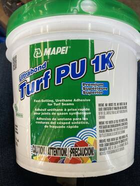 Pu-1k Mapei Ultrabond Turf Pu 1k 1 Gallon Pail/bucket New Fast Free Shipping