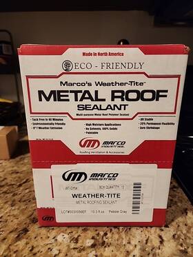 Wt-gy54 Marcos Weather-tite Metal Roof Sealant