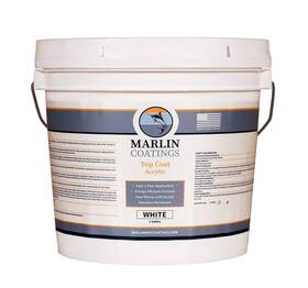 Atc-wht-1 Marlin Coatings Acrylic Roof Coating - Waterproof Sealant White 1 Gallon