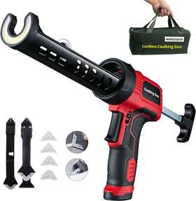 Msr6v03 Marsosaur Electric Caulking Gun Cordless Lightweight Glue For Bathroom