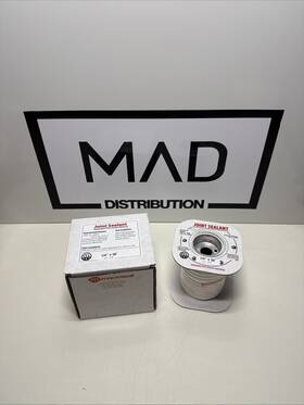 21tf47 Materro Ptfe Joint Sealant 1/4 X 50 Ft Made In U.sa