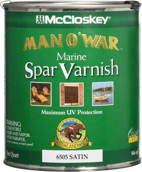 6505-05 Mccloskey 6505 Voc Mow Spar Satin Full Size N/a Clear