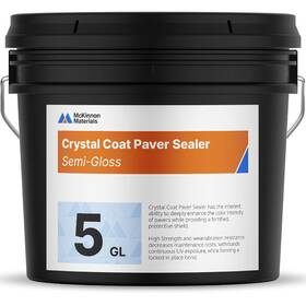 Mckinnon Materials 445004817880 Concrete Sealer Paver 5 Gallon Penetrating Semi Gloss Wet Look