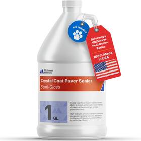 Mckinnon Materials 883786602787 Concrete Paver Sealer 1gl Penetrating High Gloss Wet Look Outdoor/