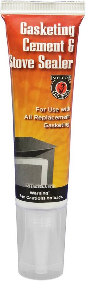 Meeco Mfg Co Inc 313095415421 Meecos Red Devil 110 Gasket Cement And Stove Sealer - High Temperature Adhesive
