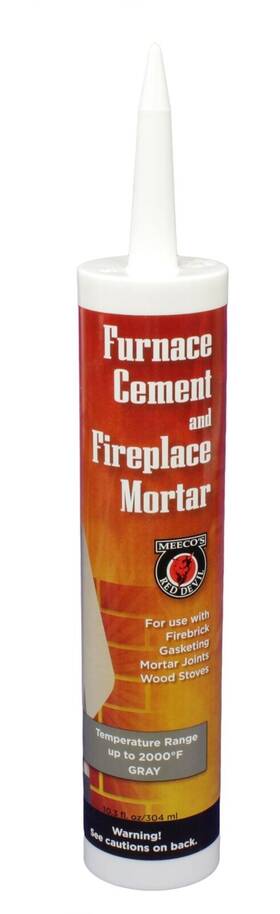 Meecos Red Devil 074197001218 #121 Furnace Gasket And Stove Sealer - High Temperature Adhesive For Fibergla