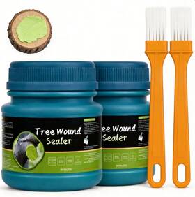 Melispapa Sealer-700g Tree Wound Pruning Sealer 2 Pack With Brushes 700g Dressing Heal
