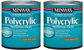 244444444-2 Minwax 244444444 Minwaxc Polycrylic Water Based Protective Finishes 1/2
