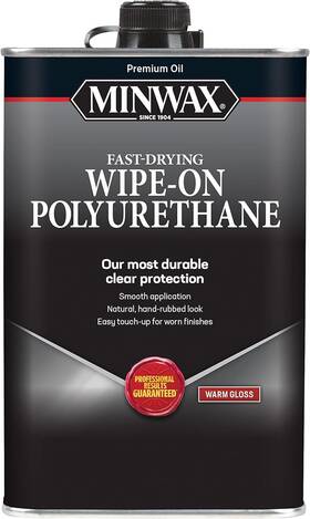 40900000 Minwax Pt 40900 Clear Wipe-on Poly Oil-based Polyurethane Finish Pint Gloss