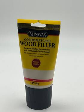448540000 Minwax Color-matched White Wood Filler 6 Oz