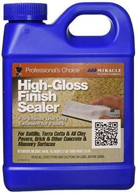 Hgfs6 Miracle Sealants 753927511356 Quart High Finish Sealer Color And Gloss Enhancers Clear 32 Fl Oz