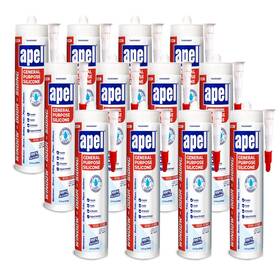 Mitreapel 731559712655 All Purpose Clear Silicone Sealant Waterproof 12 X 7.7 Fl Oz 100%