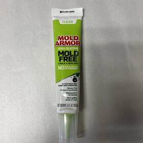 Mold Armor Fg672 6-mold Free Caulk And Sealant Clear - 5.5 Oz. 100% Silicone