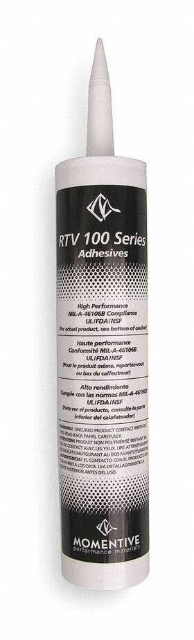 Rtv109-10.1 Momentive Aluminum Rtv Silicone Sealant 10.1oz High Temperature Adhesive For Multiple Uses