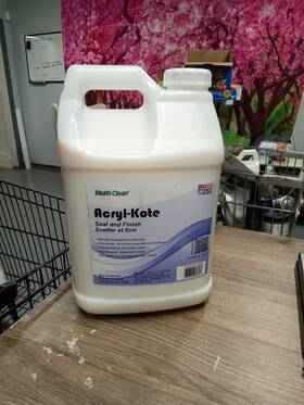 903375 Multiclean Multi-clean Acryl-kote Seal And Finish 2.5 Gal. 110 Dt