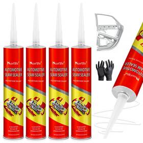 B0dp23nb17 Muzefansi Polyurethane Automotive Seam Sealer White 10.5oz/tube Highly Flexible Body