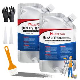Zcx-dai-ccs-woot1 Muzefansi Concrete Crack Sealant And Filler For Waterproof Repair 2-pack