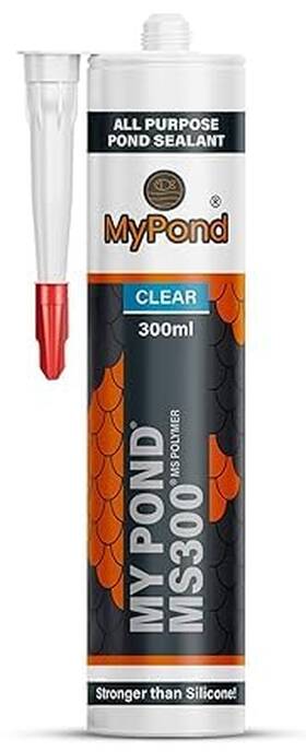 Ms300-c Mypond Ms300 Marine Sealant Clear Window Sealer Pond For Leaks Concrete Glass