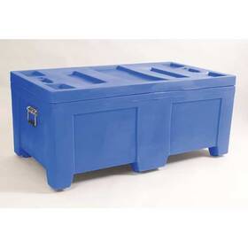 S0-5524-2blue Myton Industries Blue Bulk Container Plastic 16.5 Cu Ft Volume