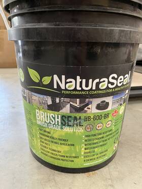 Hb-600-br Naturaseal Brushseal Elastomeric Waterproofing Coating 5 Gallon