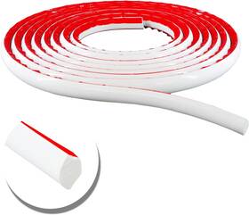 Neatiease 711181583816 Flexible Quarter Round Molding Self Adhesive Peel And Stick Waterproo