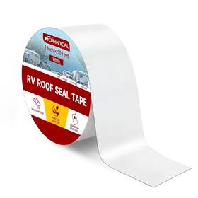Neuradical 313038543501 Rv Roof Sealant Tape 2 Inch X 50 Feet Camper White Waterproof Sea