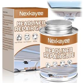 Qcdpxbjushb01 Nexkayee Headliner Repair Glue 100ml Flexible Upholstery Clear