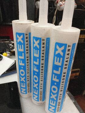 Acs-350 Nexo 810125469084 3 Pack Flex What Rtv Silicone Sealant 10.1oz 821